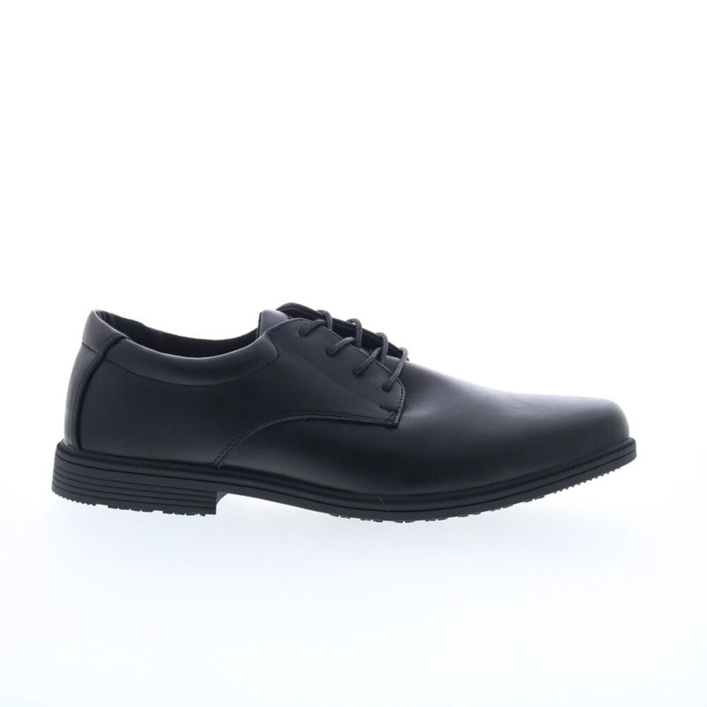 Rockport Mens Belton Plain Toe Black Shoes (NWT)